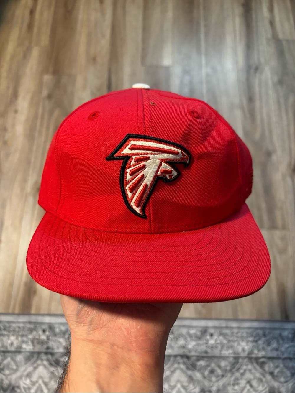 7 3/8 Vintage Reebok Atlanta Falcons Satin Lined Hat